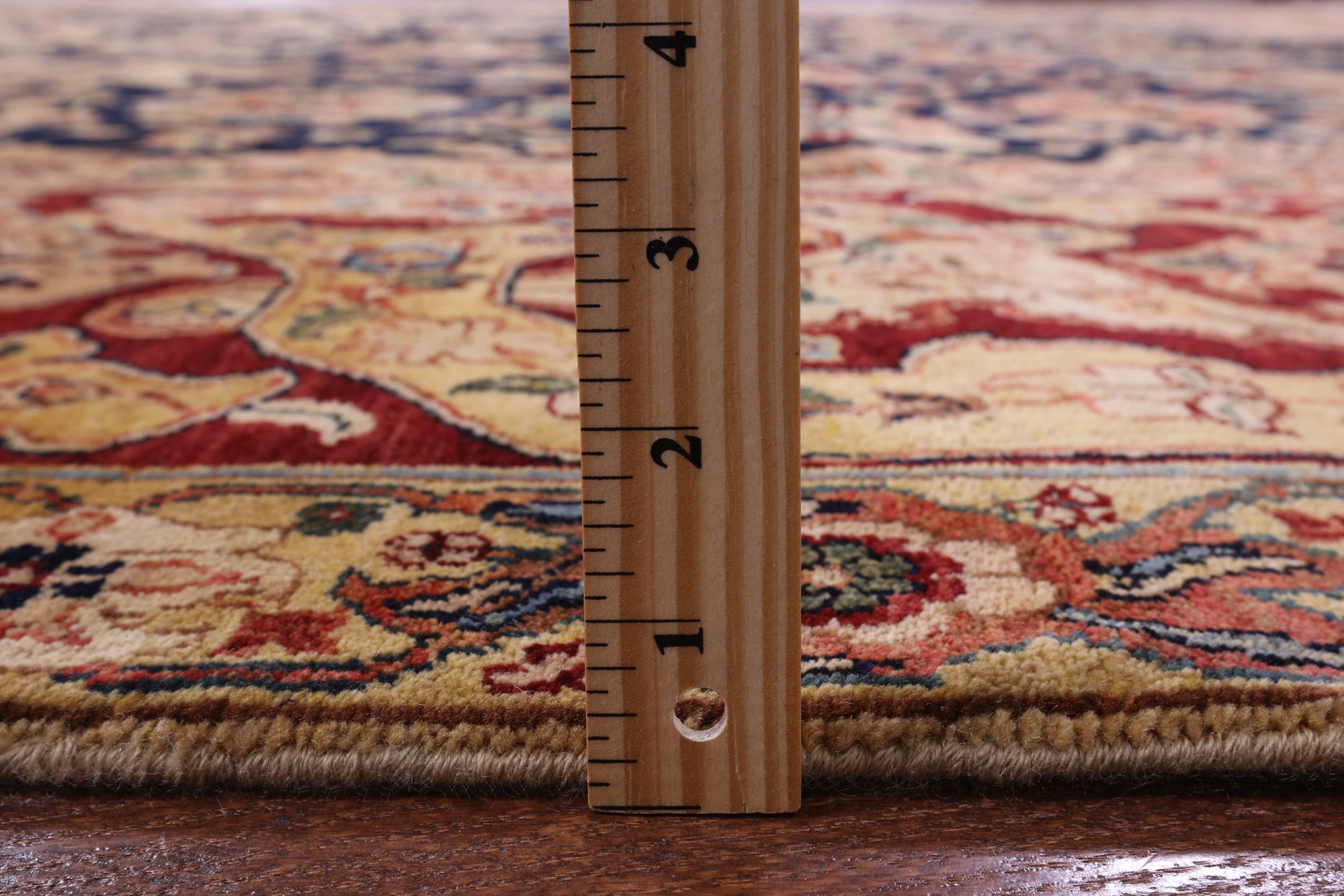 Persian Tabriz Handmade Wool Rug - 12' 1" X 16' 1" - Golden Nile