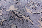 Grey Persian Tabriz Hand Knotted Wool Rug - 8' 8" X 11' 9" - Golden Nile