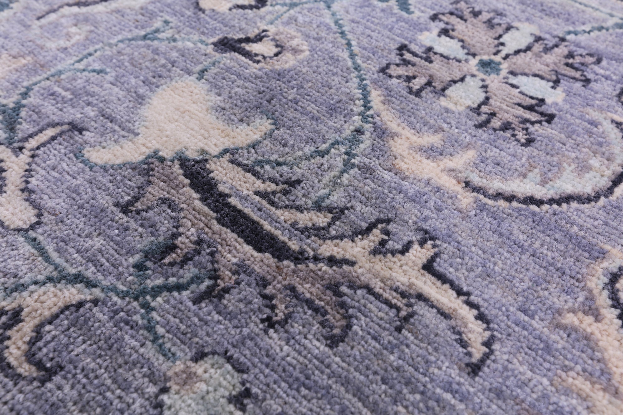 Grey Persian Tabriz Hand Knotted Wool Rug - 8' 8" X 11' 9" - Golden Nile