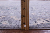 Grey Persian Tabriz Hand Knotted Wool Rug - 8' 8" X 11' 9" - Golden Nile