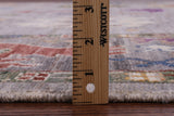 Grey Turkish Oushak Hand Knotted Wool Rug - 8' 0" X 10' 0" - Golden Nile