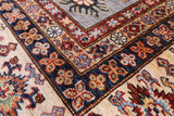 Super Kazak Hand Knotted Wool Rug - 9' 0" X 11' 10" - Golden Nile