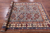 Super Kazak Hand Knotted Wool Rug - 5' 6" X 8' 4" - Golden Nile