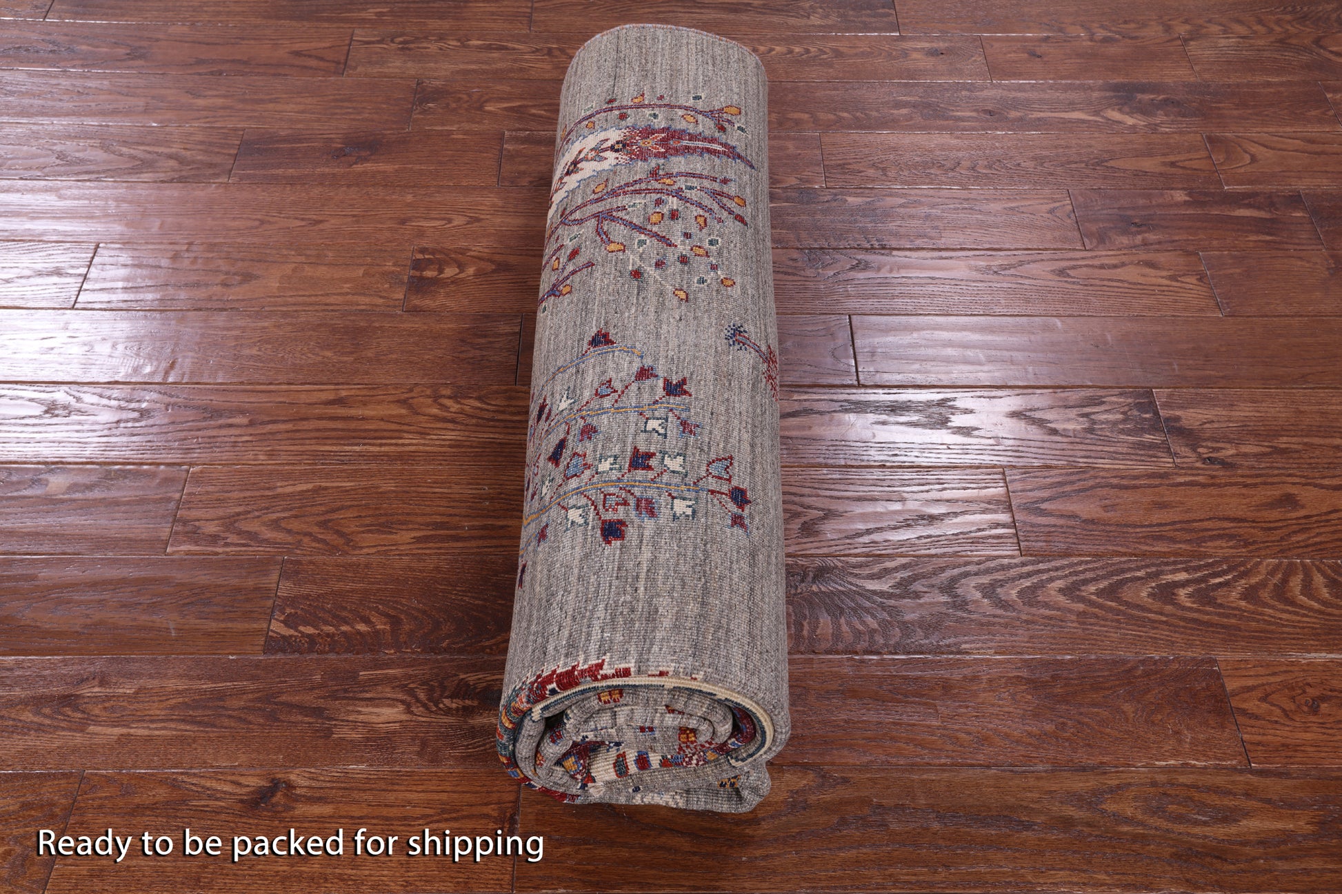 Tribal Persian Gabbeh Hand Knotted Wool Rug - 6' 8" X 9' 11" - Golden Nile