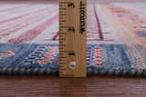Tribal Persian Gabbeh Hand Knotted Wool Rug - 6' 6" X 9' 7" - Golden Nile
