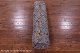 Grey Peshawar Hand Knotted Wool Rug - 9' 2" X 11' 10" - Golden Nile