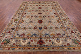 Persian Tabriz Hand Knotted Wool Rug - 8' 10" X 12' 0" - Golden Nile