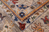 Persian Tabriz Hand Knotted Wool Rug - 8' 10" X 12' 0" - Golden Nile