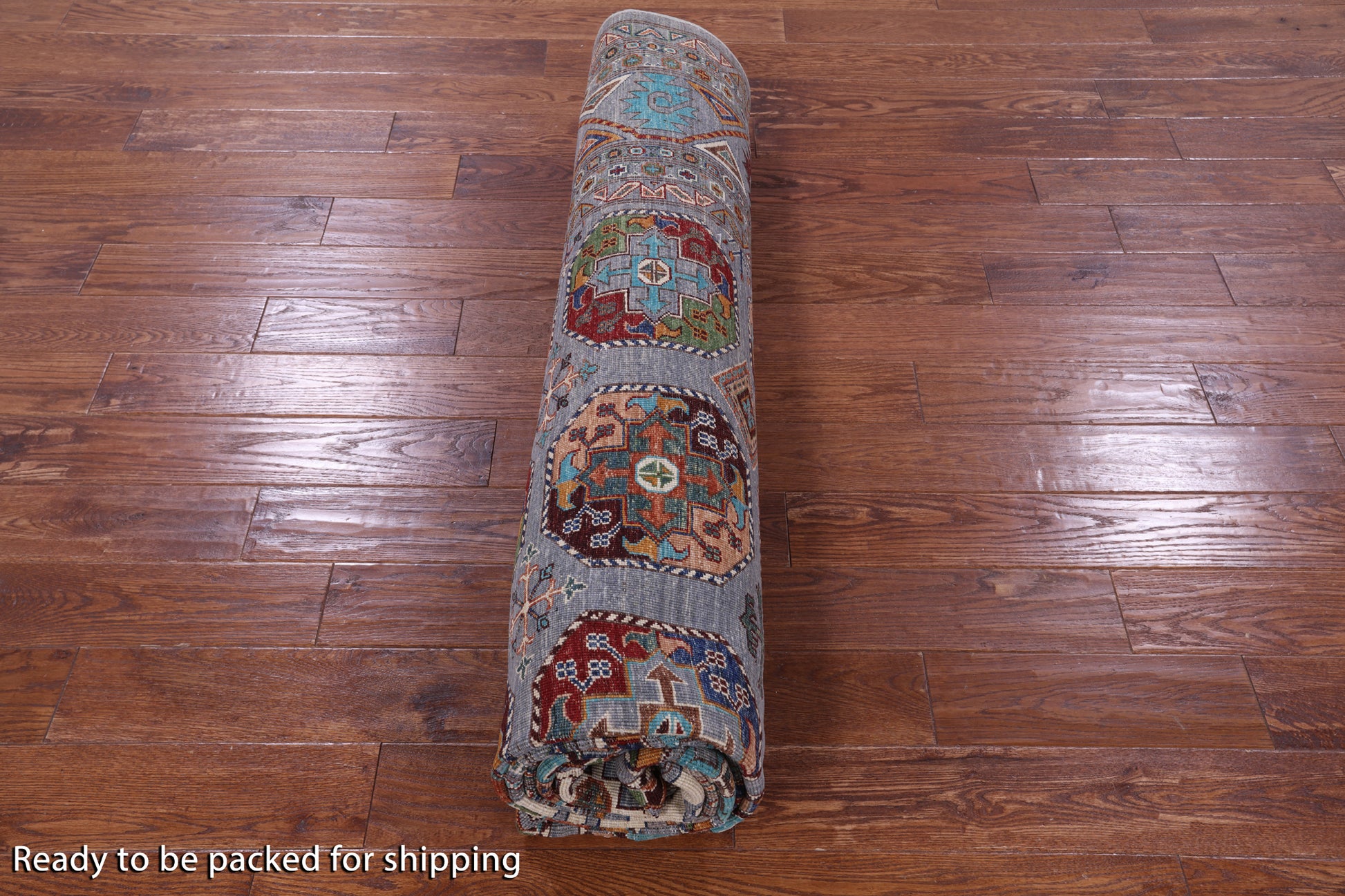 Turkmen Ersari Hand Knotted Wool Rug - 8' 9" X 11' 11" - Golden Nile