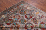 Turkmen Ersari Hand Knotted Wool Rug - 8' 9" X 11' 11" - Golden Nile