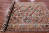 Turkmen Ersari Hand Knotted Wool Rug - 5' 8" X 8' 0" - Golden Nile