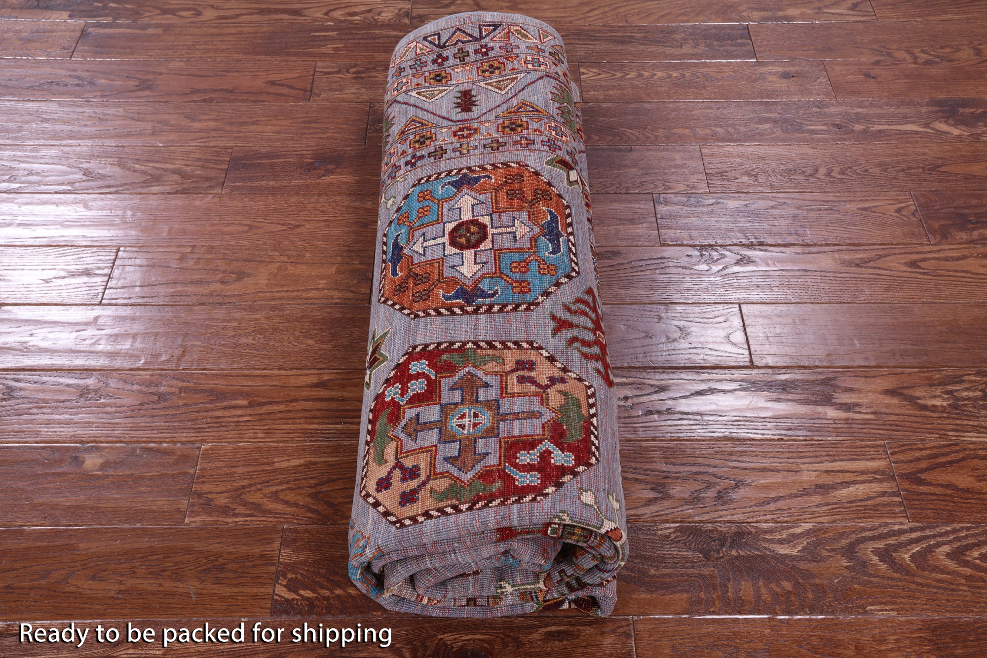 Turkmen Ersari Hand Knotted Wool Rug - 6' 9" X 10' 6" - Golden Nile