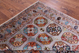 Turkmen Ersari Hand Knotted Wool Rug - 6' 9" X 10' 6" - Golden Nile