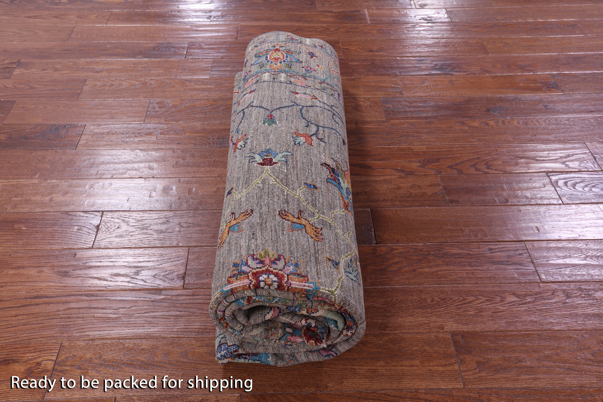 Peshawar Hand Knotted Wool Rug - 6' 9" X 10' 1" - Golden Nile