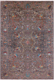 Peshawar Hand Knotted Wool Rug - 6' 9" X 10' 1" - Golden Nile