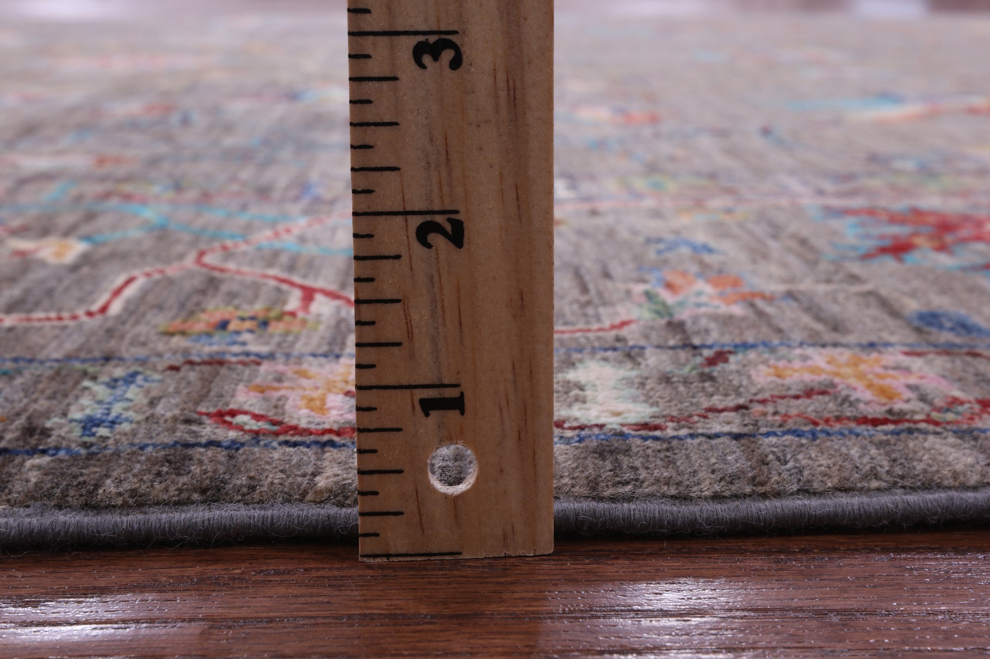 Peshawar Hand Knotted Wool Rug - 6' 9" X 10' 1" - Golden Nile