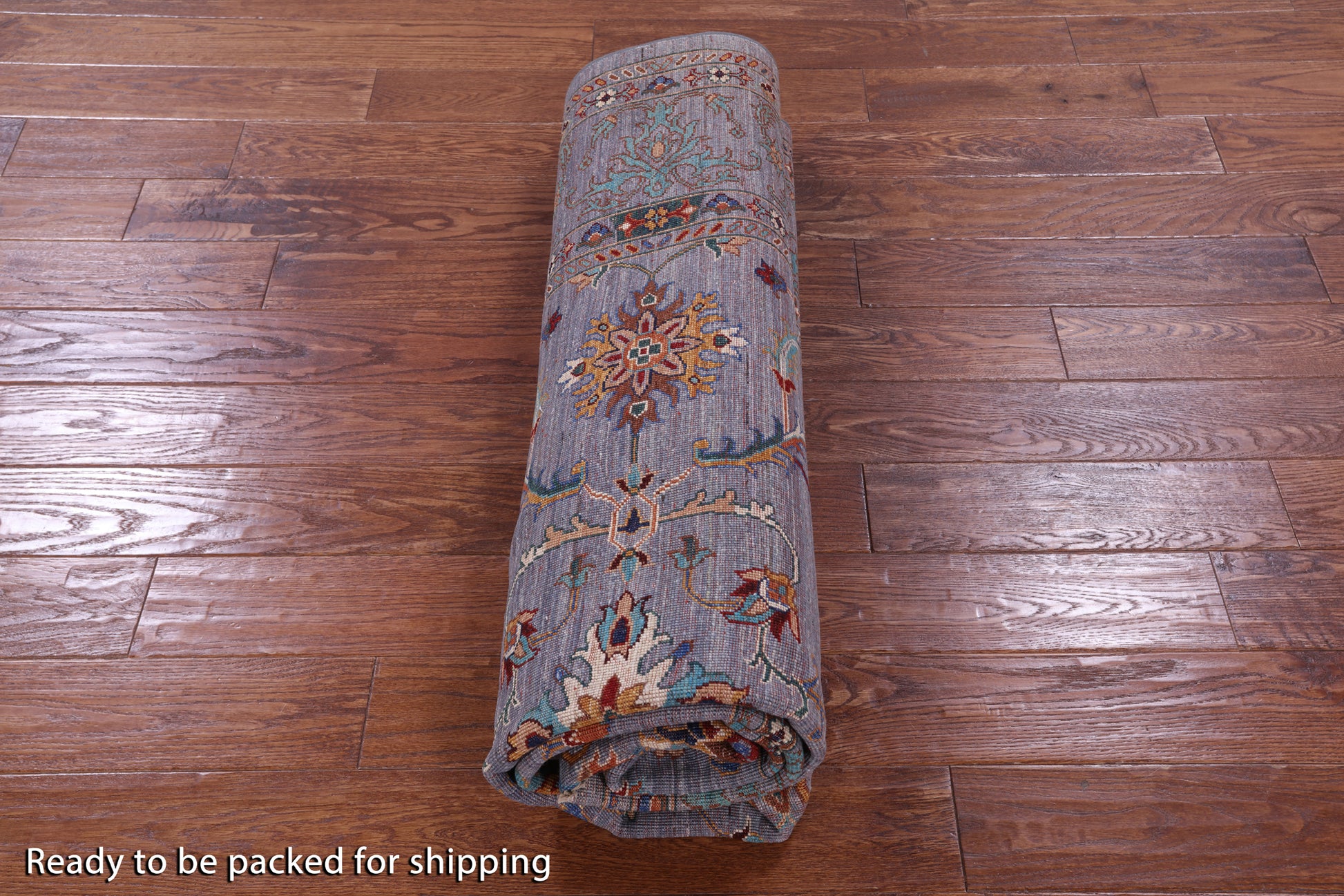 Peshawar Hand Knotted Wool Rug - 6' 8" X 9' 7" - Golden Nile