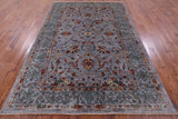 Peshawar Hand Knotted Wool Rug - 6' 8" X 9' 7" - Golden Nile