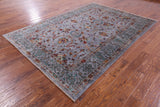 Peshawar Hand Knotted Wool Rug - 6' 8" X 9' 7" - Golden Nile