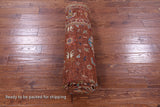 Brown Peshawar Hand Knotted Wool Rug - 6' 9" X 10' 0" - Golden Nile
