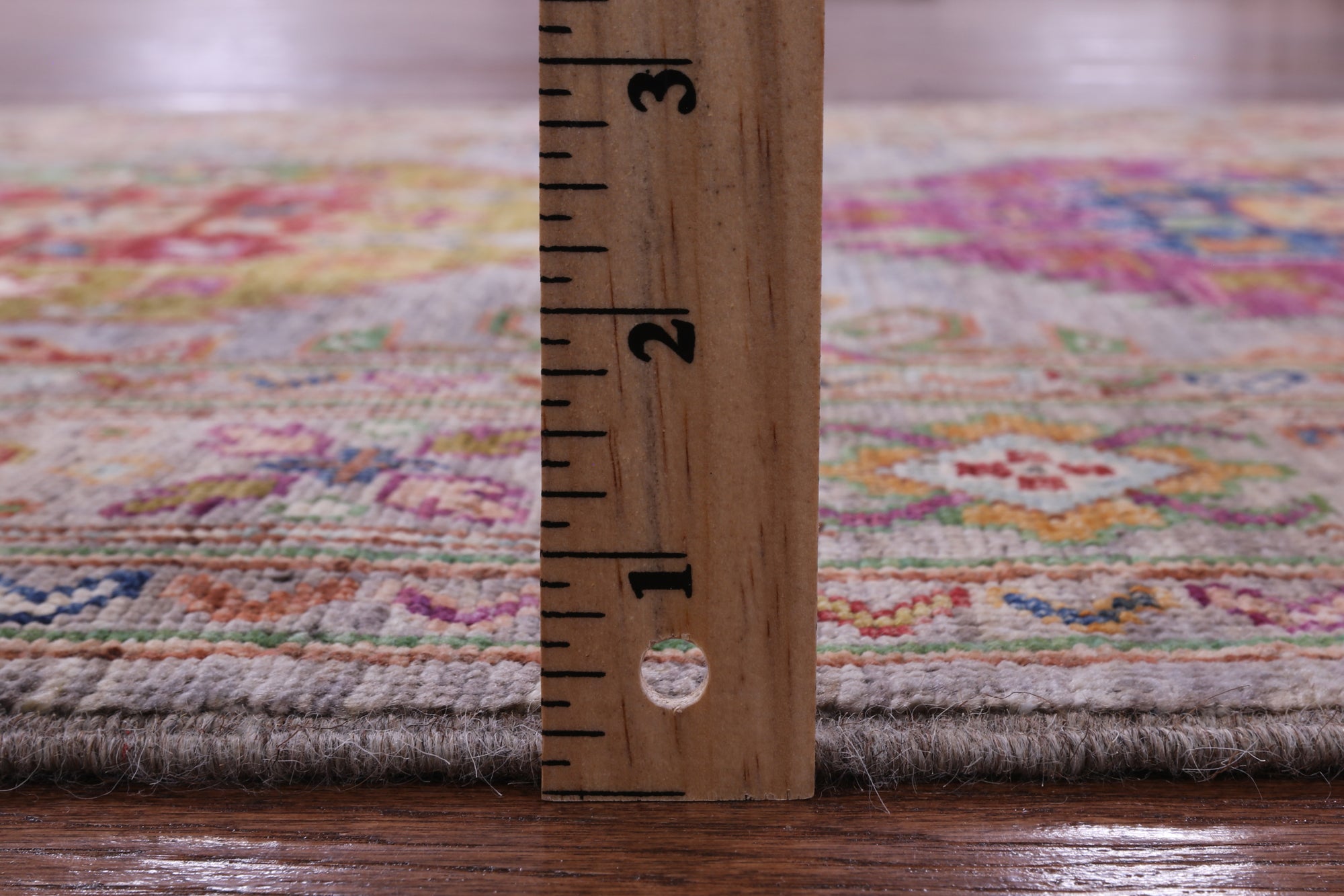 Turkmen Ersari Hand Knotted Wool Runner Rug - 2' 9" X 9' 3" - Golden Nile