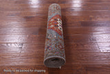 Turkmen Ersari Hand Knotted Wool Runner Rug - 2' 9" X 9' 3" - Golden Nile