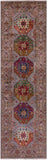 Turkmen Ersari Hand Knotted Wool Runner Rug - 2' 9" X 9' 3" - Golden Nile