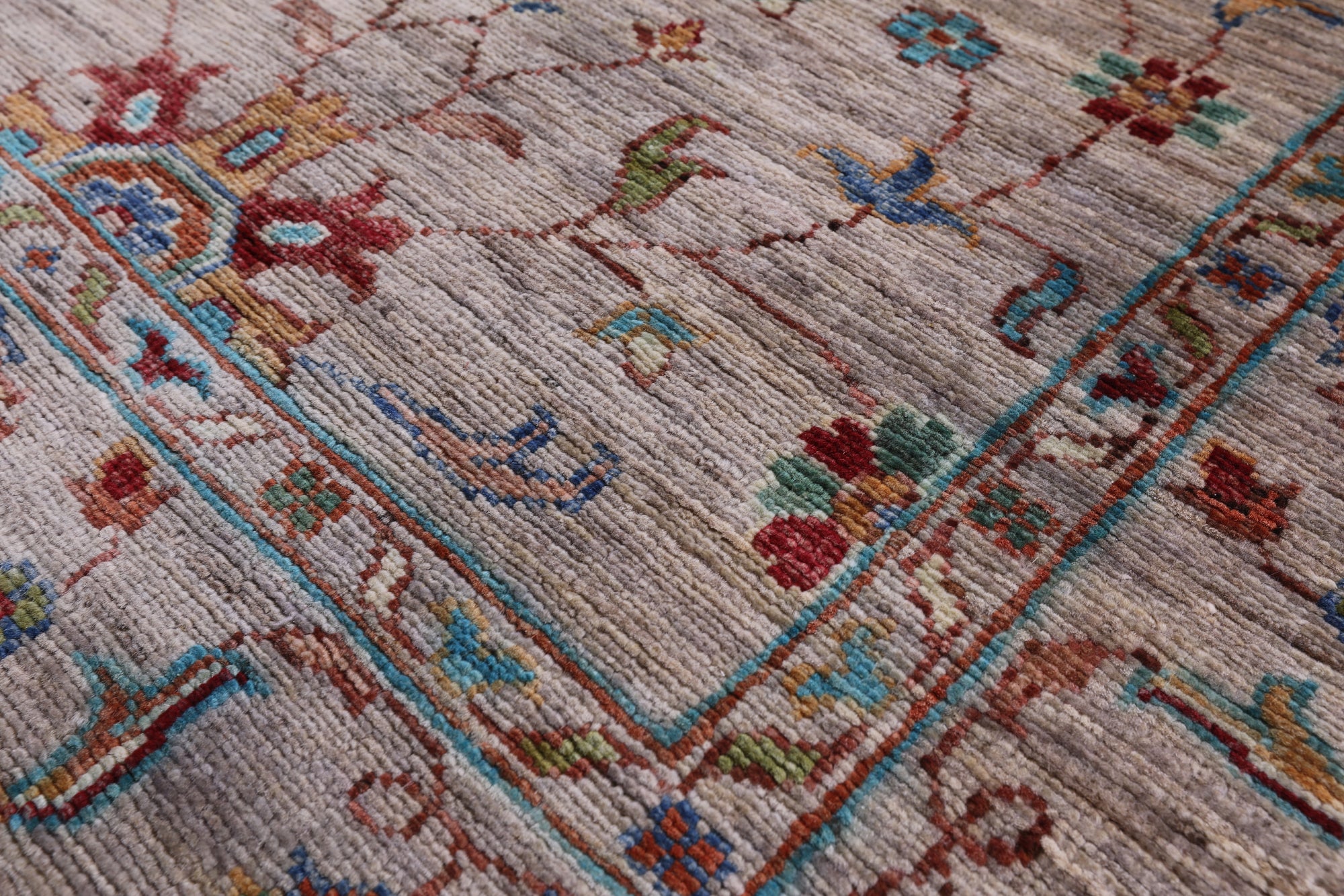 Peshawar Hand Knotted Wool Runner Rug - 2' 10" X 8' 8" - Golden Nile