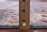 Grey Peshawar Hand Knotted Wool Runner Rug - 2' 8" X 9' 8" - Golden Nile