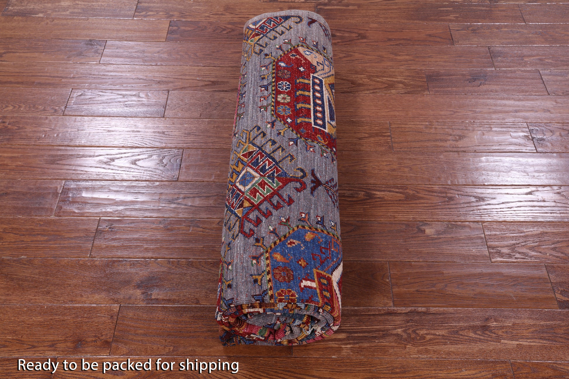Turkmen Ersari Handmade Wool Rug - 6' 8" X 10' 0" - Golden Nile