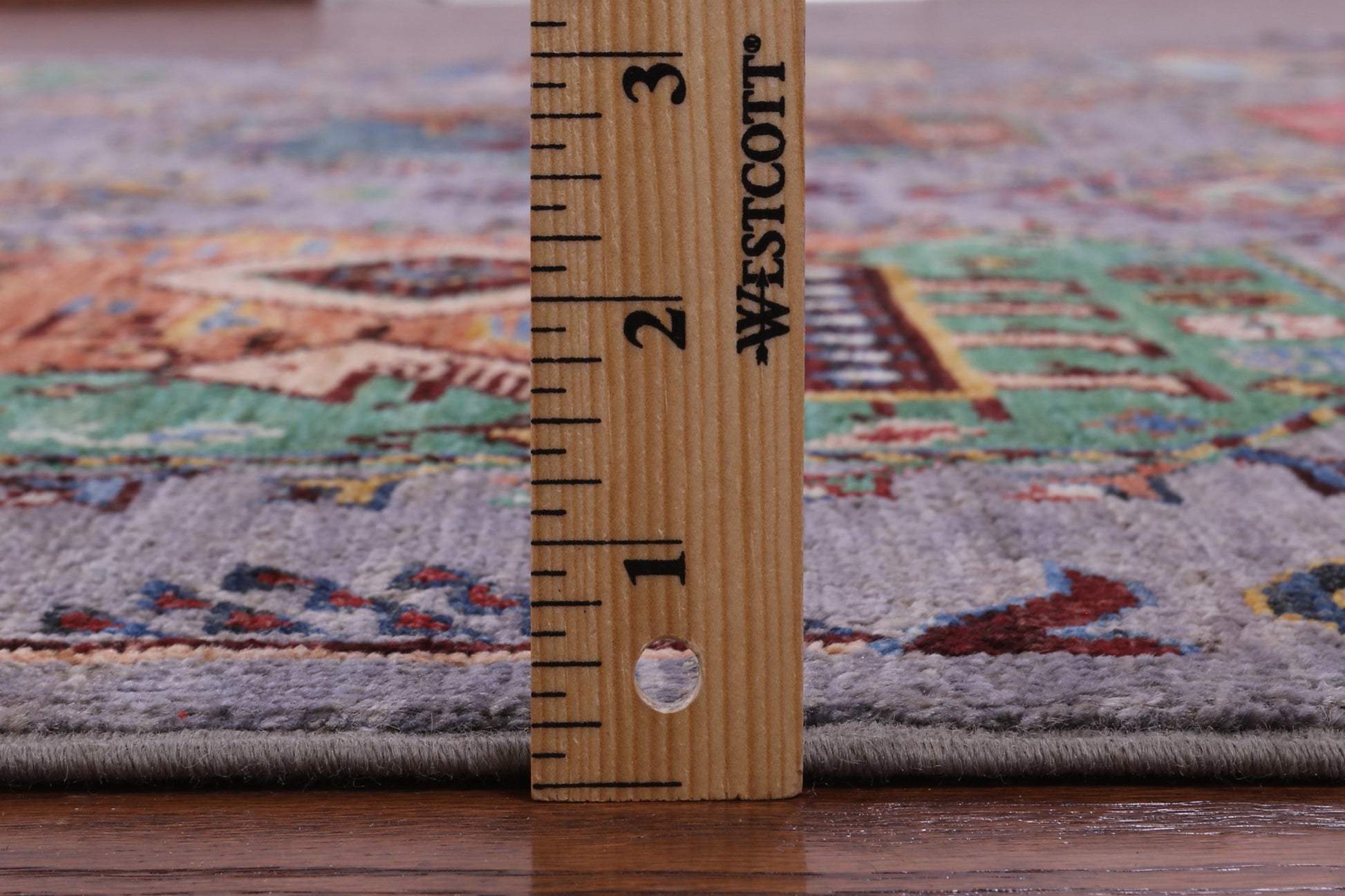Turkmen Ersari Handmade Wool Rug - 6' 8" X 10' 0" - Golden Nile