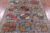 Turkmen Ersari Hand Knotted Wool Rug - 5' 1" X 6' 10" - Golden Nile