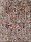 Turkmen Ersari Handmade Wool Rug - 4' 9" X 6' 4" - Golden Nile