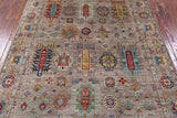 Turkmen Ersari Handmade Wool Rug - 4' 9" X 6' 4" - Golden Nile