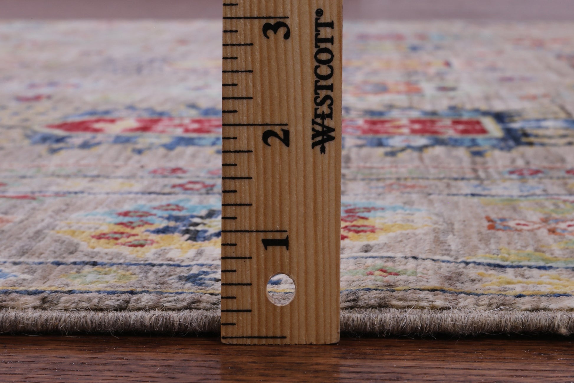 Turkmen Ersari Handmade Wool Rug - 4' 9" X 6' 4" - Golden Nile