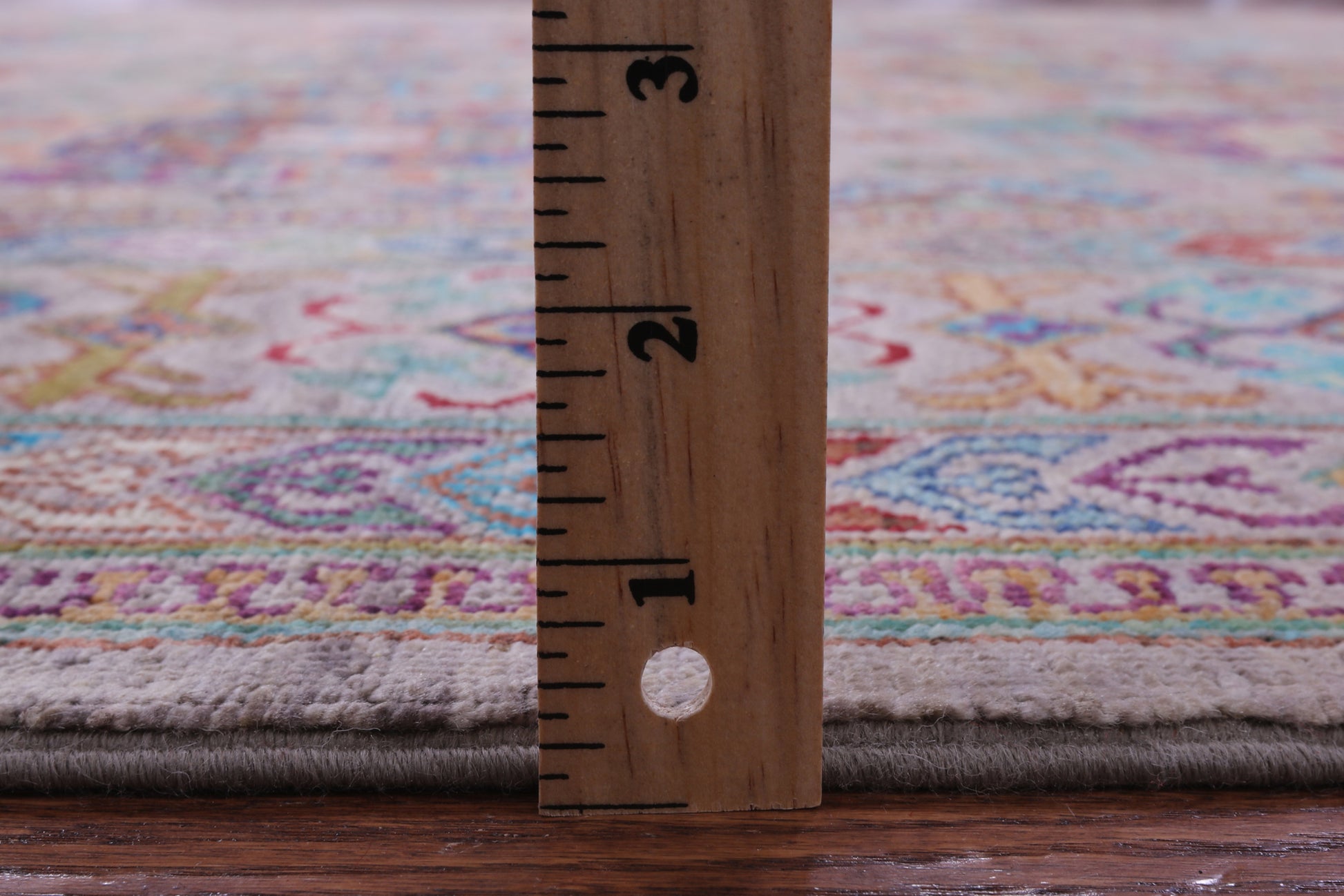 Turkmen Ersari Hand Knotted Wool Rug - 6' 8" X 9' 7" - Golden Nile