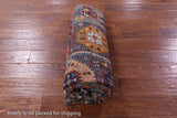 Grey Turkmen Ersari Hand Knotted Wool Rug - 5' 1" X 6' 11" - Golden Nile