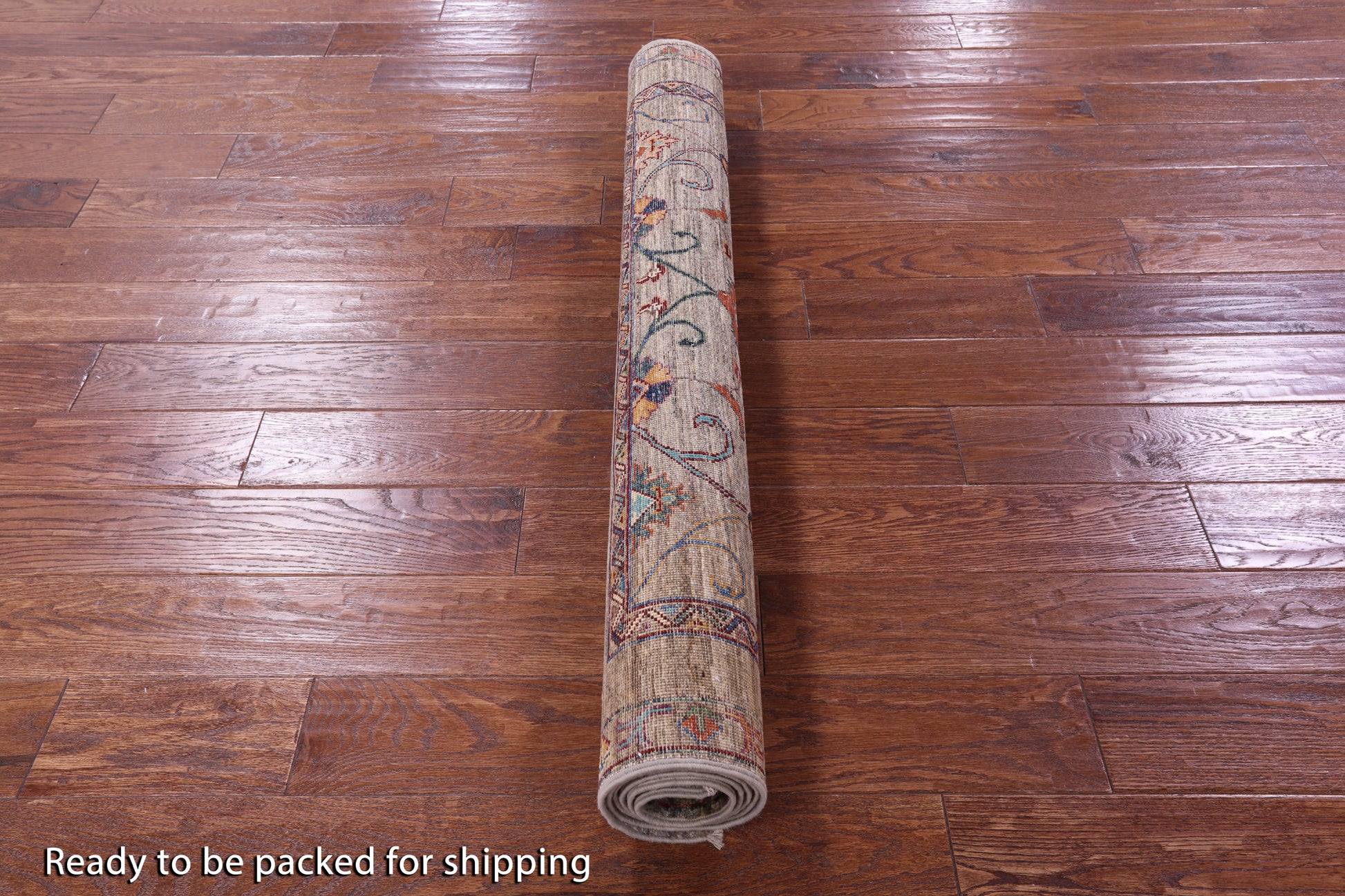 Peshawar Hand Knotted Wool Rug - 4' 0" X 6' 4" - Golden Nile