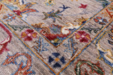 Peshawar Hand Knotted Wool Rug - 5' 5" X 7' 10" - Golden Nile