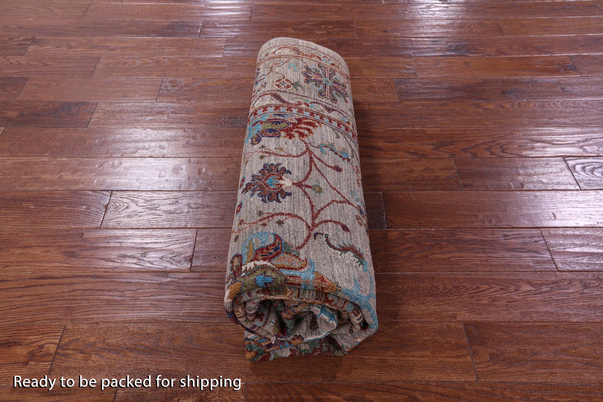 Peshawar Hand Knotted Wool Rug - 5' 9" X 8' 0" - Golden Nile
