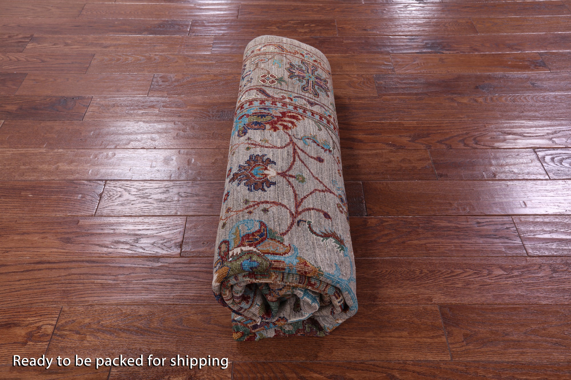 Peshawar Hand Knotted Wool Rug - 5' 9" X 8' 0" - Golden Nile