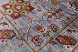 Peshawar Hand Knotted Wool Rug - 5' 7" X 7' 11" - Golden Nile