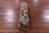 Turkmen Ersari Hand Knotted Wool Rug - 5' 8" X 7' 7" - Golden Nile