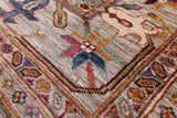 Turkmen Ersari Hand Knotted Wool Rug - 5' 8" X 7' 7" - Golden Nile