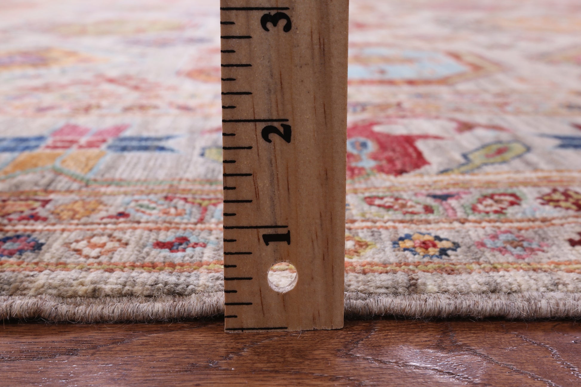 Turkmen Ersari Hand Knotted Wool Rug - 5' 8" X 7' 7" - Golden Nile