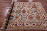 Turkmen Ersari Hand Knotted Wool Rug - 5' 8" X 7' 7" - Golden Nile