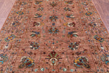 Peshawar Handmade Wool Rug - 5' 8" X 7' 11" - Golden Nile