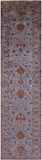 Grey Peshawar Hand Knotted Wool Runner Rug - 2' 8" X 9' 11" - Golden Nile
