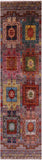 Tribal Persian Hand Knotted Wool Runner Rug - 2' 8" X 10' 3" - Golden Nile