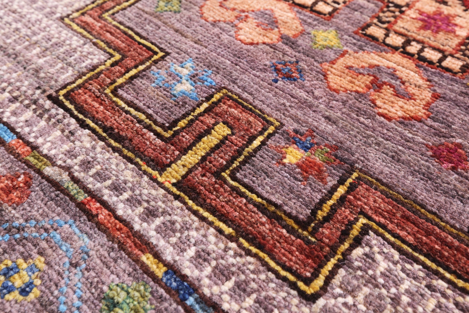 Tribal Persian Hand Knotted Wool Runner Rug - 2' 8" X 10' 3" - Golden Nile
